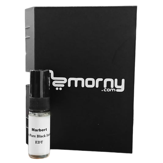 Sample Marbert Pure Black Intense Vials Eau De Toilette For Men 3ml