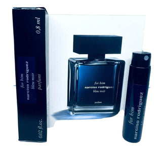 Sample Narciso Rodriguez Bleu Noir vials Parfum For Men 0.8ml