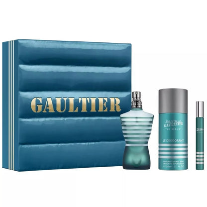Jean Paul Gaultier Le Male Set For Men 3 Pieces