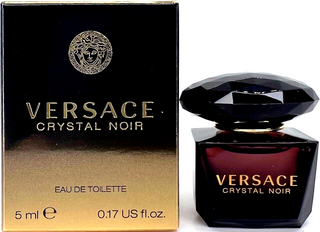 Mini Travel Versace Crystal Noir Eau De Toilette For Women 5ml