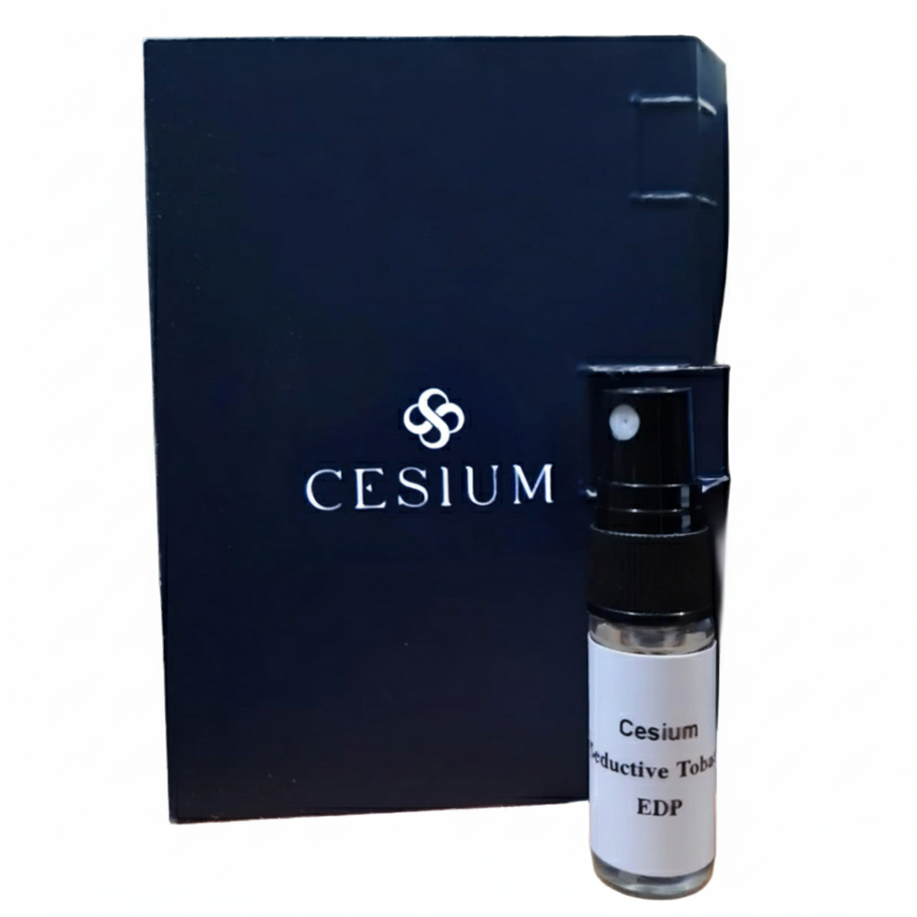 Sample Cesium Seductive Tobacco Vials Eau De Parfum For Unisex 3ml