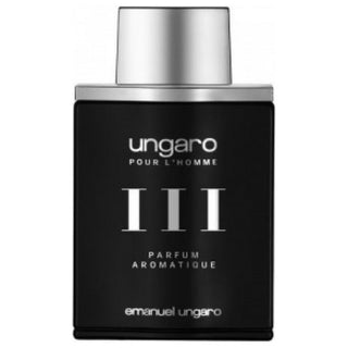 Emanuel Ungaro III Parfum Aromatique Eau De Toilette For Men 100ml