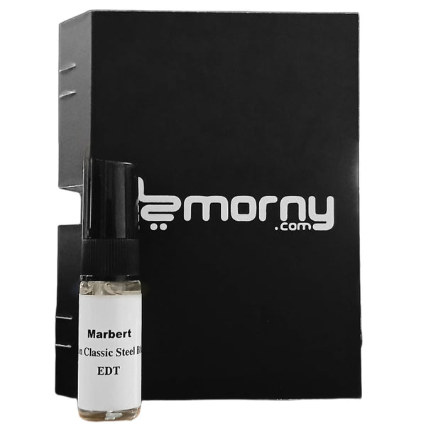 Sample Marbert Classic Steel Blue Vials Eau De Toilette For Men 3ml