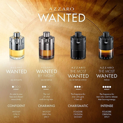 Azzaro The Most Wanted Intense Eau De Parfum For Men 100ml