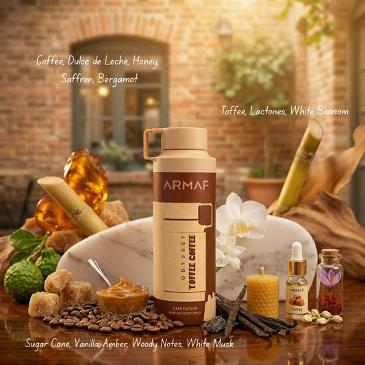 Armaf Odyssey Toffee Coffee Body Spray For Men 200ml