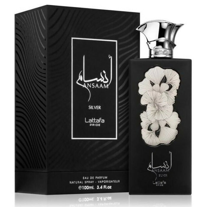 Lattafa Ansaam Silver Eau De Parfum For Men 100ml