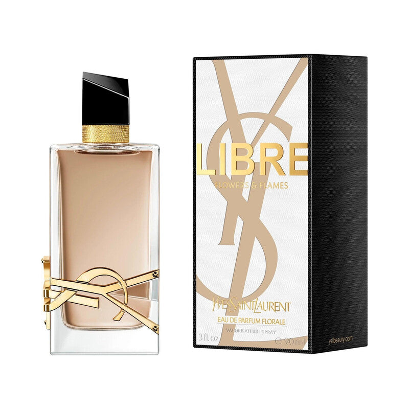 Yves Saint Laurent Libre Flowers & Flames Eau De Parfum For Women 90ml
