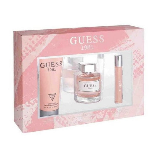 Guess 1981 Set For Women Eau De Toilette 100 ml + Body Lotion 200 ml + Mini Travel 15ml