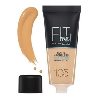 Buy 105-natural-ivory Maybelline New York Fit Me Matte and Poreless Foundation