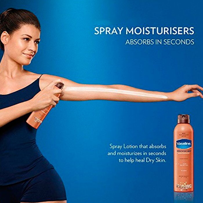 Vaseline Body Spray Cocoa Radiant Moisturiser Spray 190 g