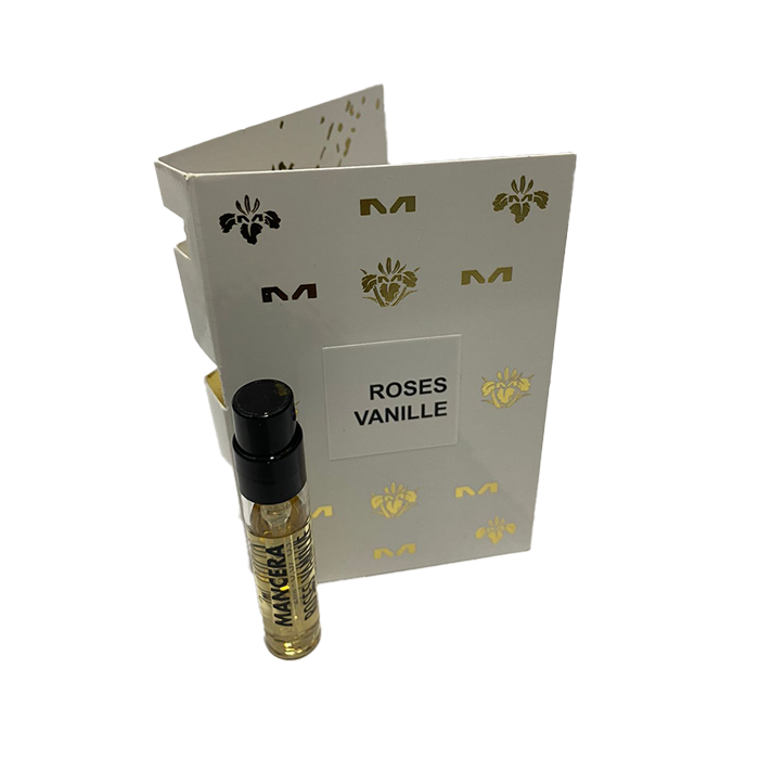 عينة من مانسيرا الورود فانيل فاليس eau de parfum للجنسين 2ml