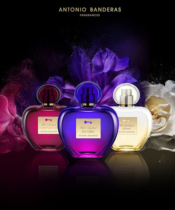 Antonio Banderas Her Secret Desire Eau De Toilette For Women 80ml