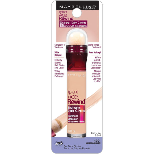 Maybelline New York Instant Age Rewind Concealer 130 Medium - O2morny.com