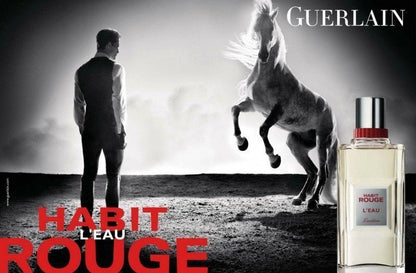 Guerlain Habit Rouge Eau De Parfum For Men 50ml