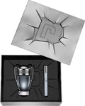 Paco Rabanne Invictus intense مجموعة للرجال eau de toilette 100ml+ mini 10ml