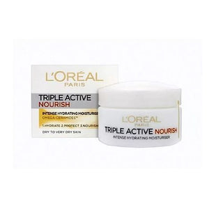 LOreal Paris Triple Active Nourish Intense Hydrating Moisturiser 50ml