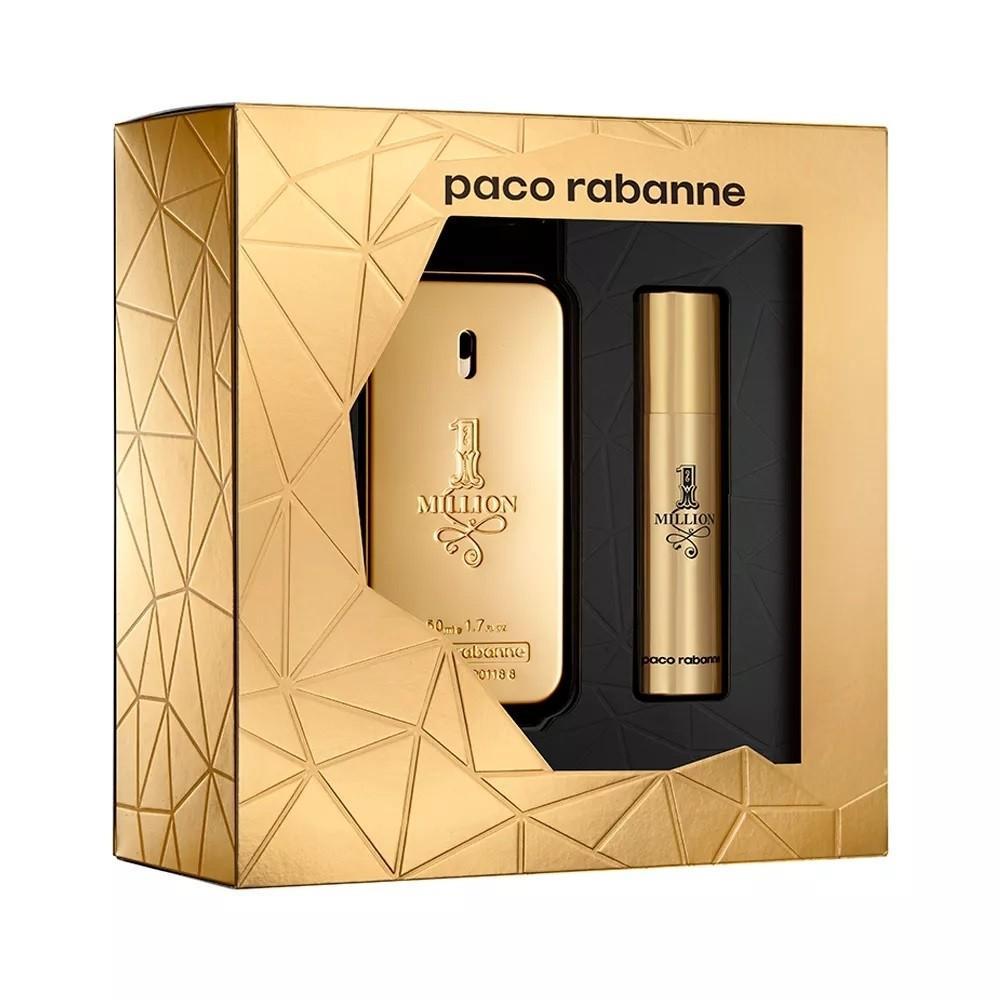 Paco Rabanne One Million Eau De Toilette 50ML + Eau De Toilette 10ML - O2morny.com