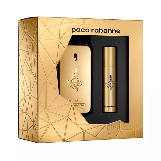 Paco Rabanne One Million Eau De Toilette 50ML + Eau De Toilette 10ML - O2morny.com