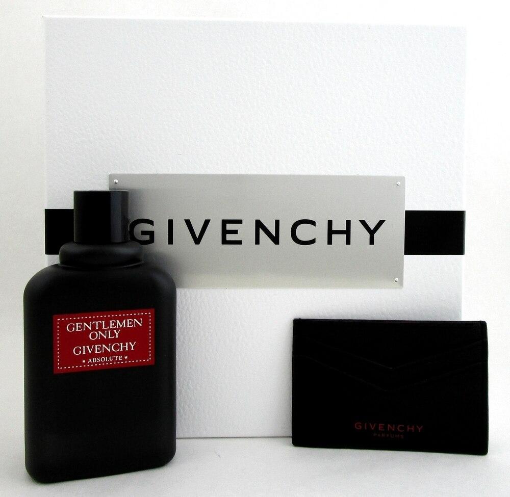 Givenchy Gentlemen Only Absolute Set For Men Eau De Parfum 100ml + Genuine Leather Card Holder