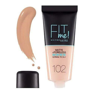 Maybelline New York Fit Me Matte and Poreless Foundation