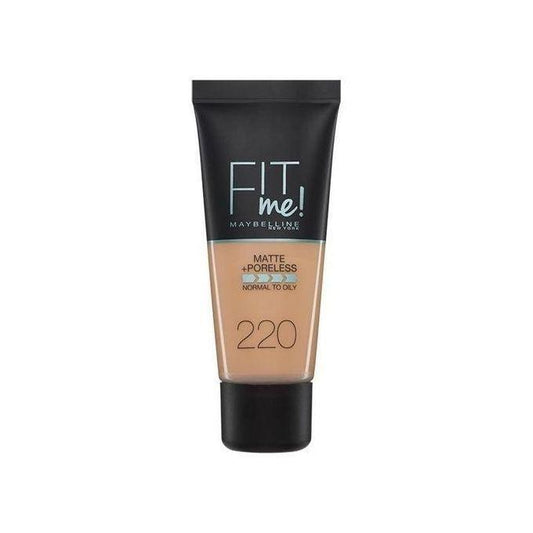 Maybelline New York Fit Me Foundation - 220 Natural Beige - O2morny.com