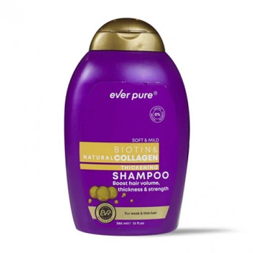 Ever Pure Biotin & Collagen Shampoo 385ml