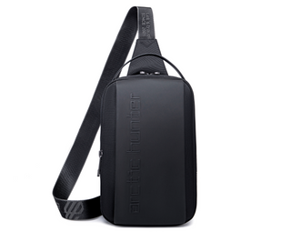 Buy black Arctic Hunter Chest Waterproof Anti-Theft Crossbody Sling Bag, XB00541