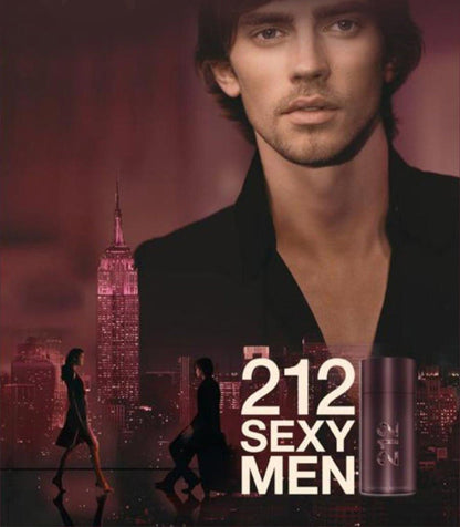 Carolina Herrera 212 Sexy Eau De Toilette For Men 100ml