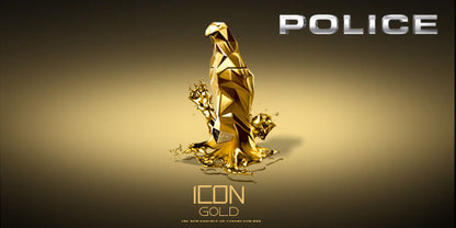Police Icon Gold Eau De Parfum For Men 125ml