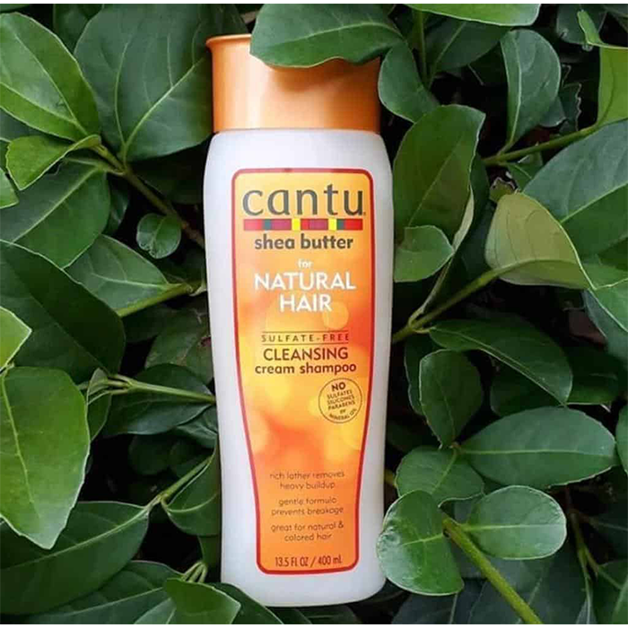 Cantu Shea Butter for Natural Hair Sulfate Free Cleansing Cream Shampoo 400ml