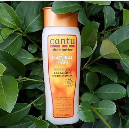 Cantu Shea Butter for Natural Hair Sulfate Free Cleansing Cream Shampoo 400ml