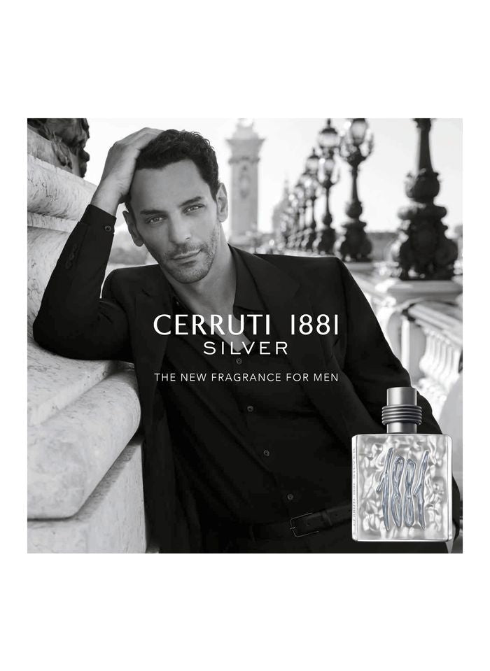 Cerruti 1881 Silver Eau De Toilette For Men 100ml