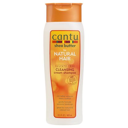 Cantu Shea Butter for Natural Hair Sulfate Free Cleansing Cream Shampoo 400ml