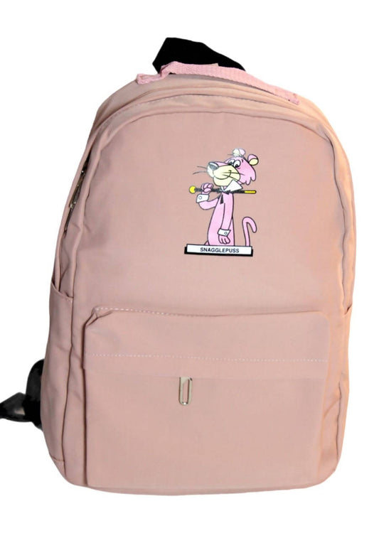 حقيبة ظهر مضادة للماء النمر الوردي