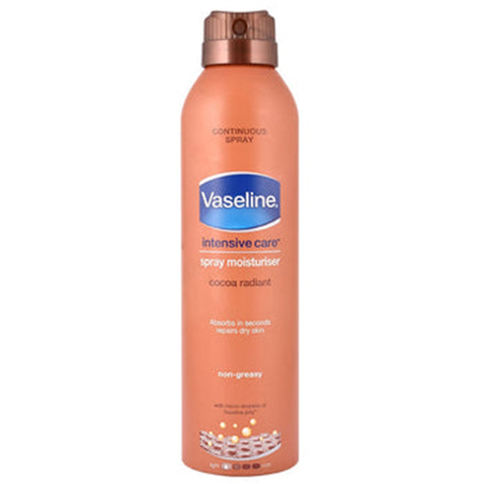 Vaseline Body Spray Cocoa Radiant Moisturiser Spray 190 g