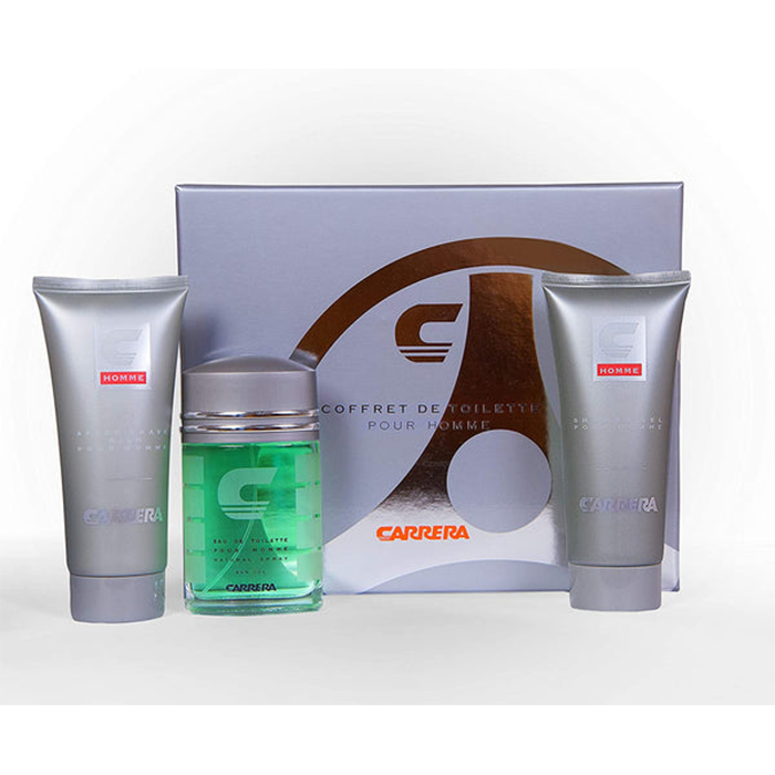 Carrera Set For Men Eau De Toilette 100ml + Shower Gel 200ml + After Shave 200ml