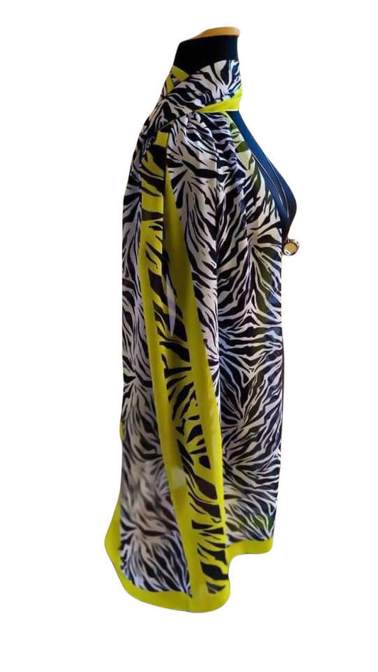 طرحة شيفون كريب - متعددة الالوان موديل 1203