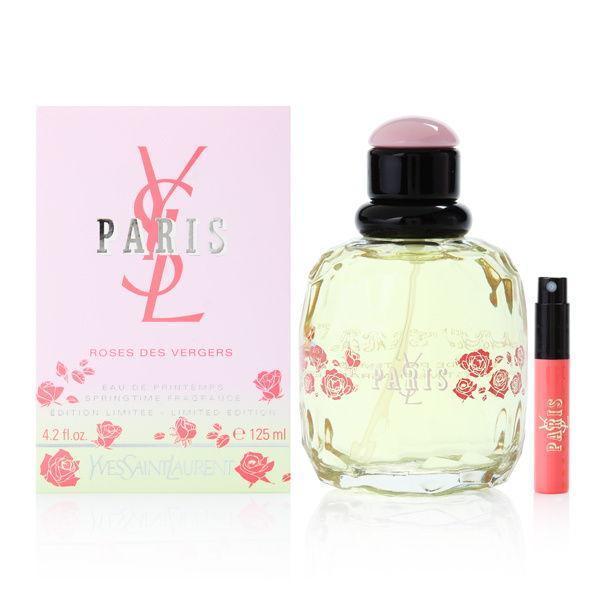 Yves Saint Laurent Paris Roses Des Vergers Eau De Toilette for Women 125ml - O2morny.com