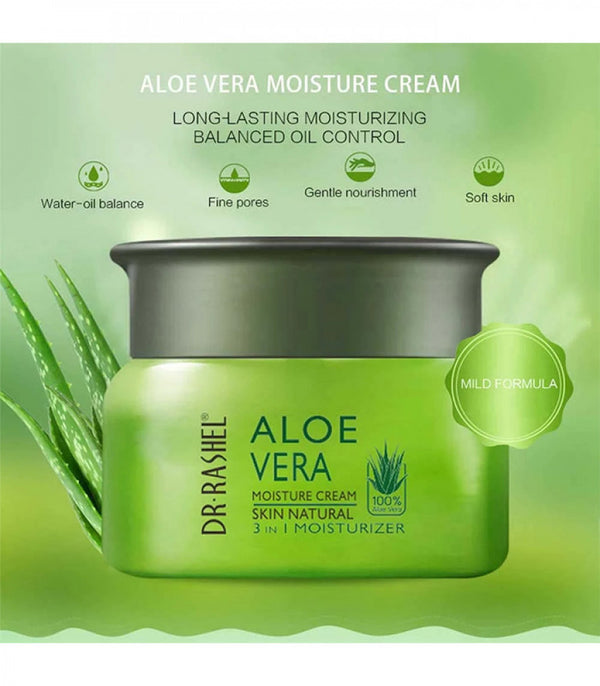 Dr Rashel Aloe Vera Moisture Cream 3 in 1 Moisturizer 12ml