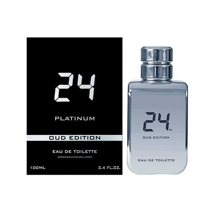 ScentStory 24 Platinum Oud Edition Eau De Toilette For Unisex 100ml