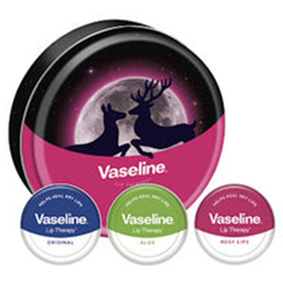 Vaseline Lip Therapy Set Rosy lips 20 gm + original 20 gm + Aloe Vera butter 20 gm