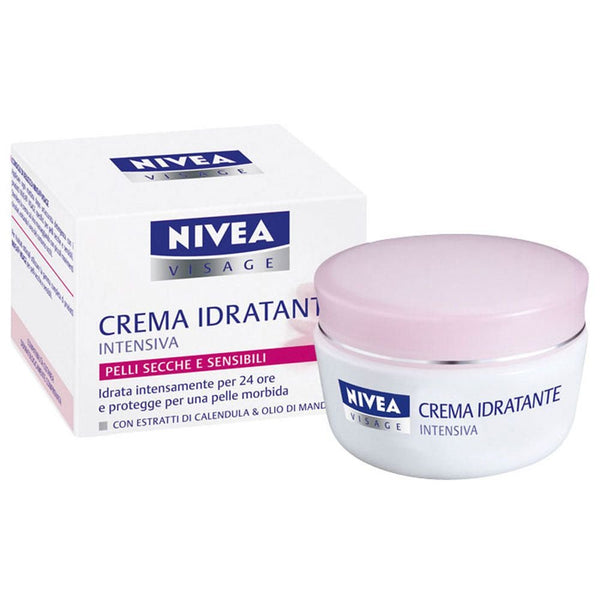 Nivea Moisturizing Cream Intensive Of Oil Almond Dry Skins Sensitive 50ml