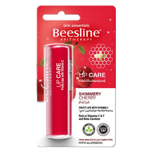 Beesline Shimmer Cherry Lip Care 4 g