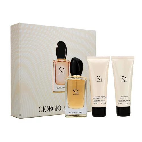 Si Set - EDP - For Women - 100ml + Shower Gel 75ml + Body Lotion 75ml - O2morny.com