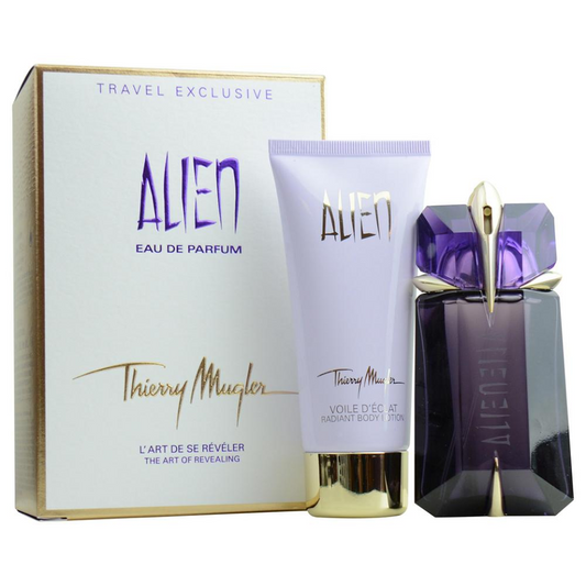 Thierry Mugler Alien – For Women – EDP - Parfum 60 ML+Body Lotion 100 Ml - O2morny.com