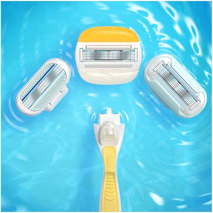 Gillette Venus Comfortglide shaver Pack hand + 3 Heads