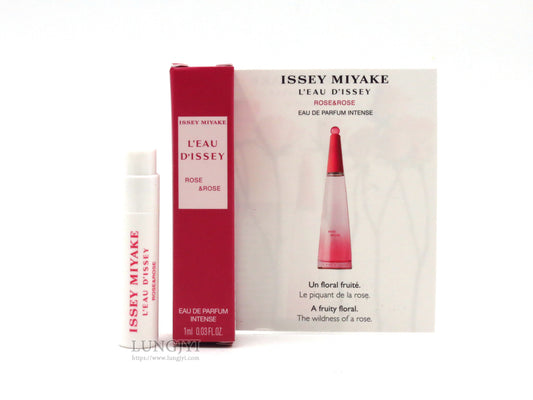 Sample Issey Miyake Leau Dissey Rose & Rose Intense Vials Eau De Parfum For Women 1ml