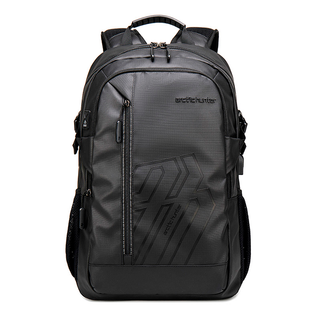 يشتري black Laptop Backpack 15.6 Inch Multifunction Waterproof Travel Bag Arctic Hunter B00387