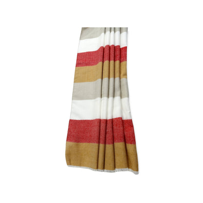 women stripped soft shawl 2114