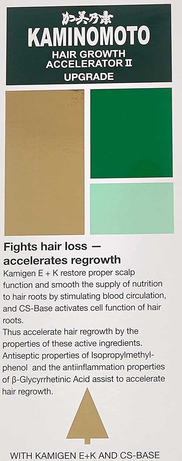 Kaminomoto Hair Growth Accelerator Gold For Damaged and falling 180ml